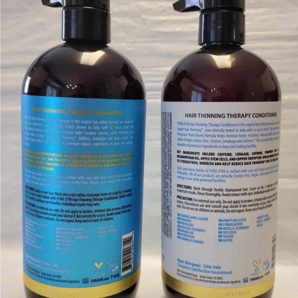 N/A hair thinning
